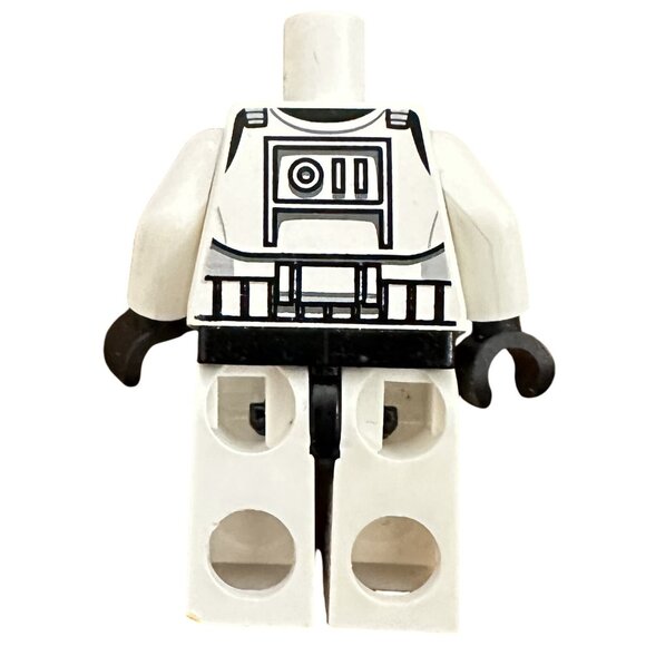 Lego Minifigure Star Wars Clone Trooper sw0286 Body Only Torso Legs Hands - Picture 2 of 2